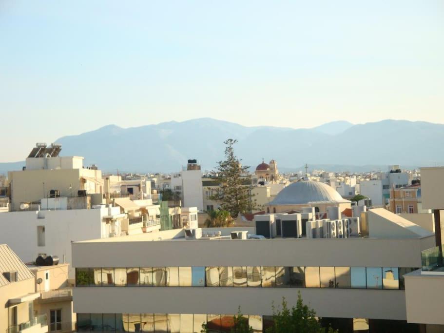 Centre Penthouse With Seaview Lägenhet Heraklion Exteriör bild
