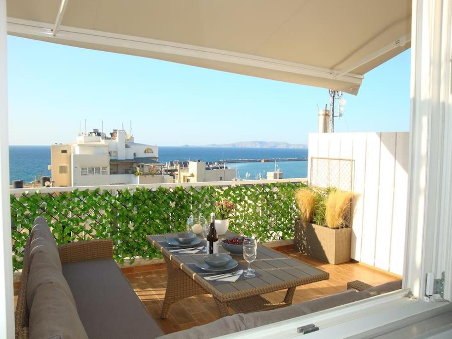 Centre Penthouse With Seaview Lägenhet Heraklion Exteriör bild